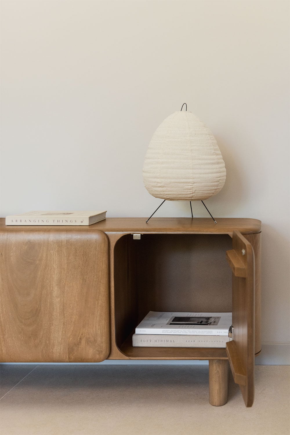 Meuble TV en bois de manguier Miller