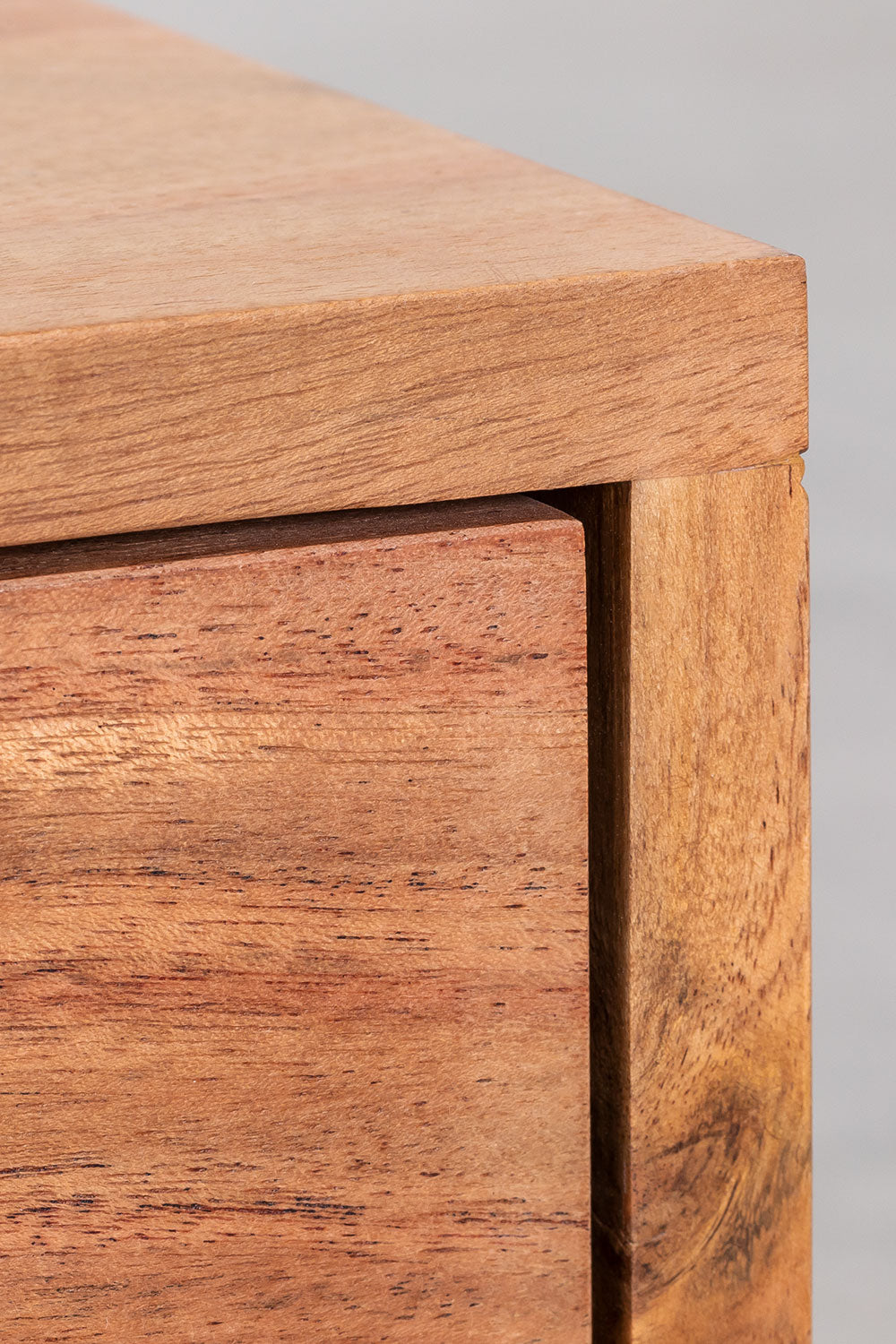 Meuble TV 200x40 cm en bois d'acacia Tasmani