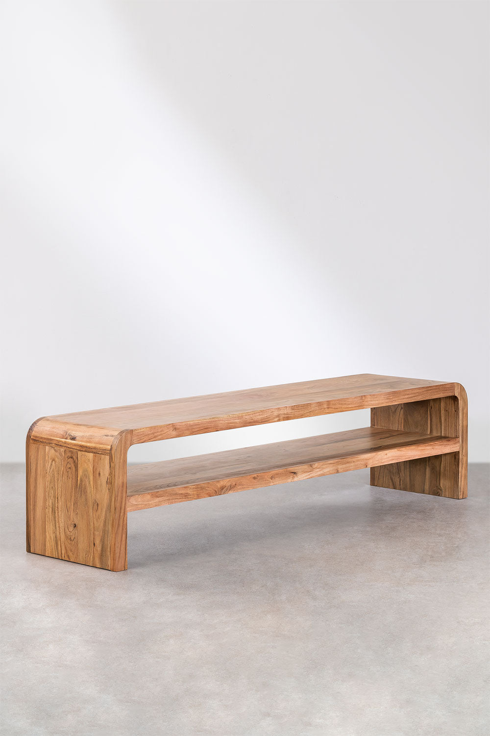Meuble TV 180x45 cm en bois d'acacia Vacry