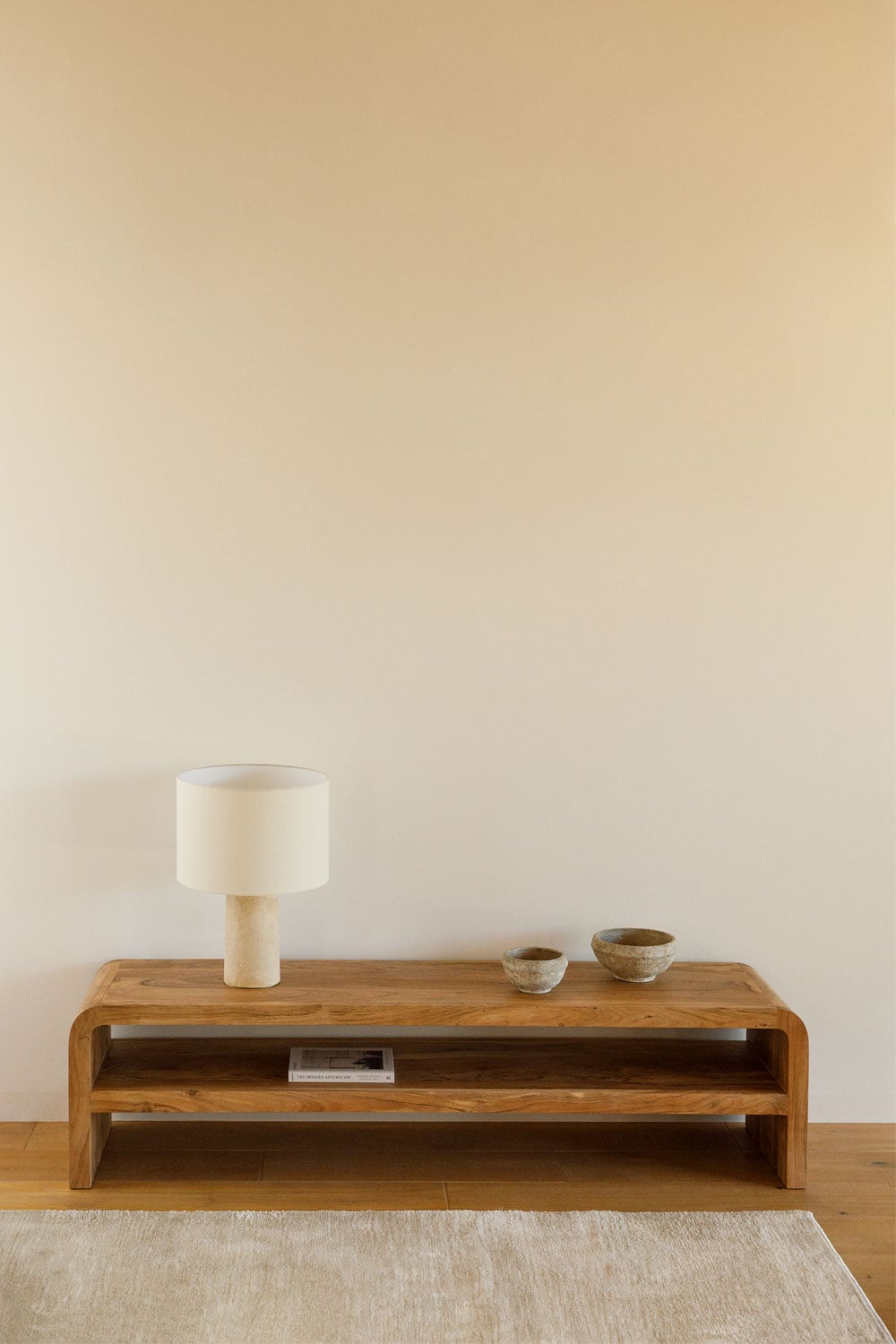 Meuble TV 180x45 cm en bois d'acacia Vacry