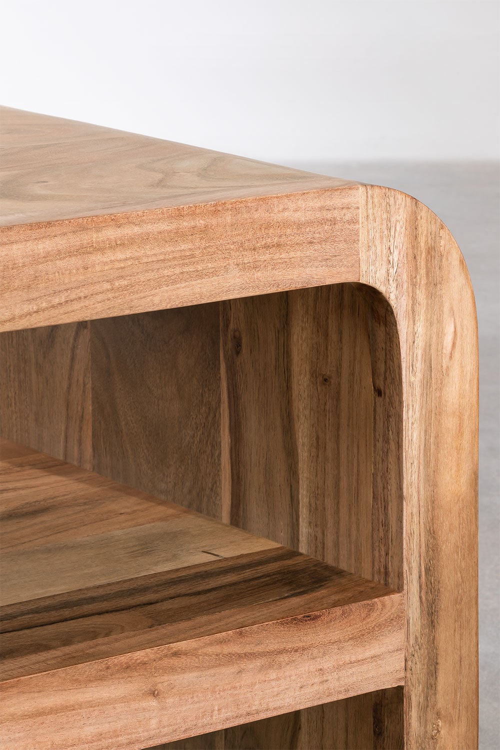 Meuble TV 180x45 cm en bois d'acacia Vacry