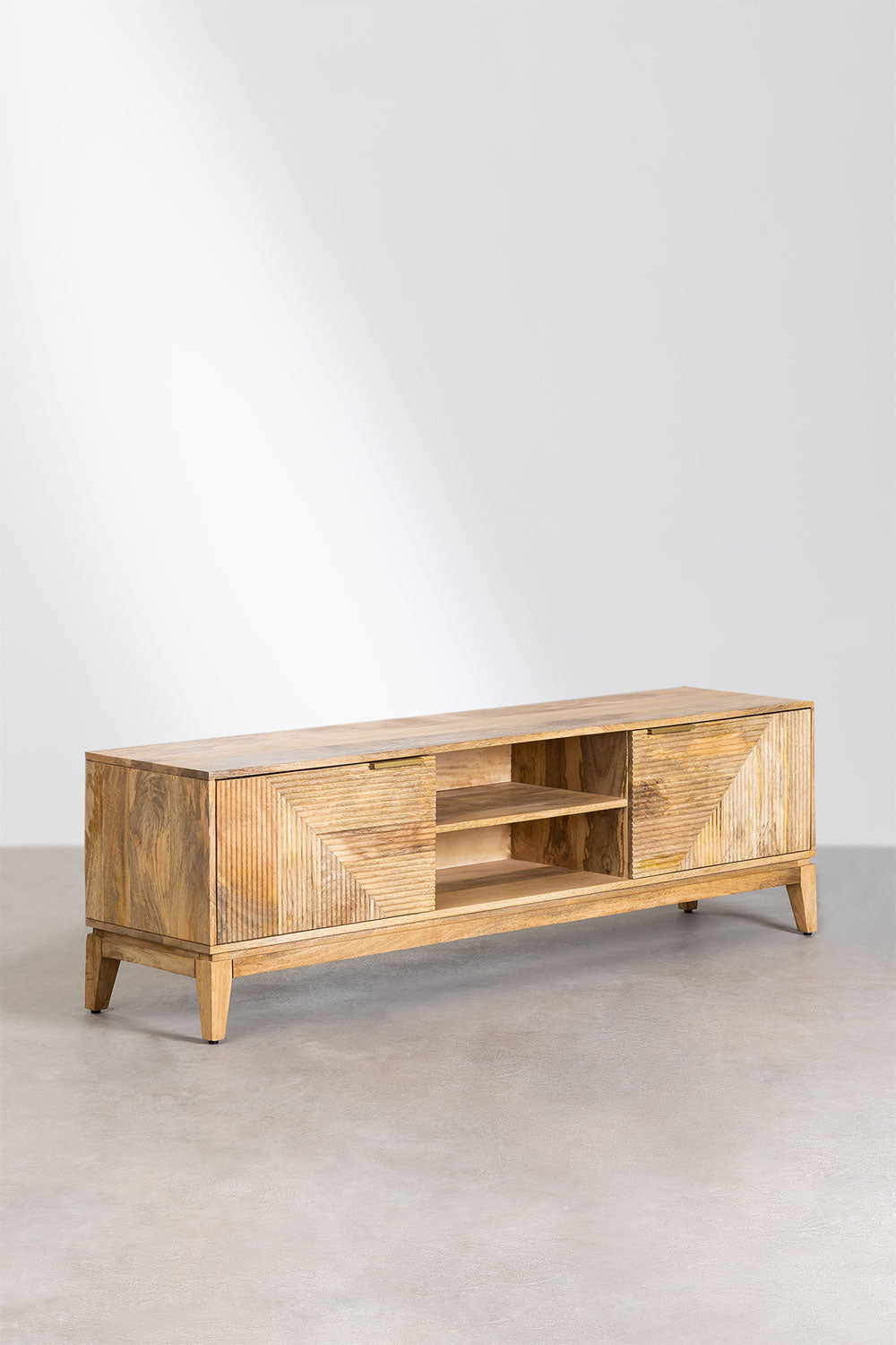 Meuble TV en manguier Baty Design