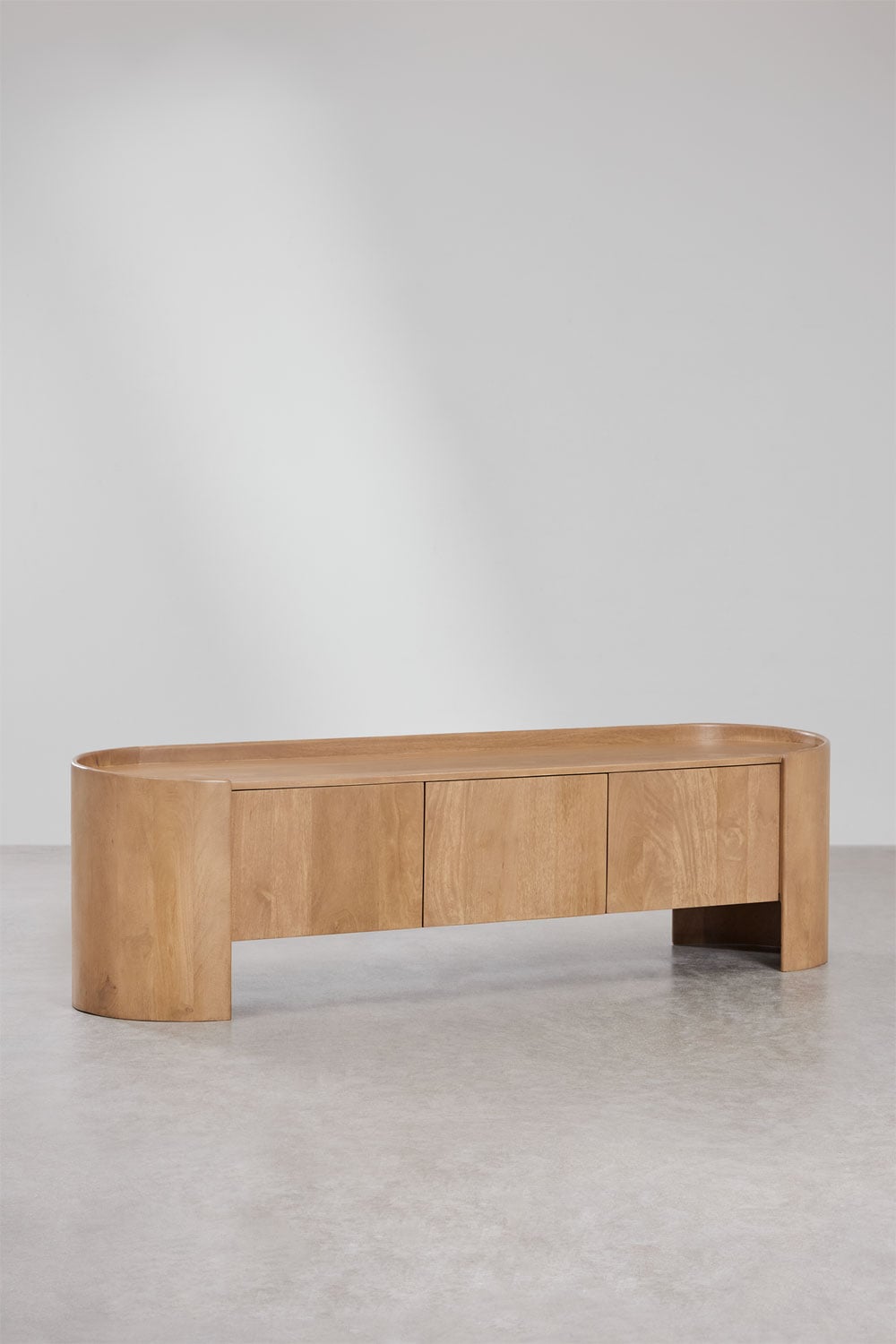 Meuble TV 175x45 cm en bois de manguier Sidney