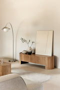 Meuble TV 175x45 cm en bois de manguier Sidney
