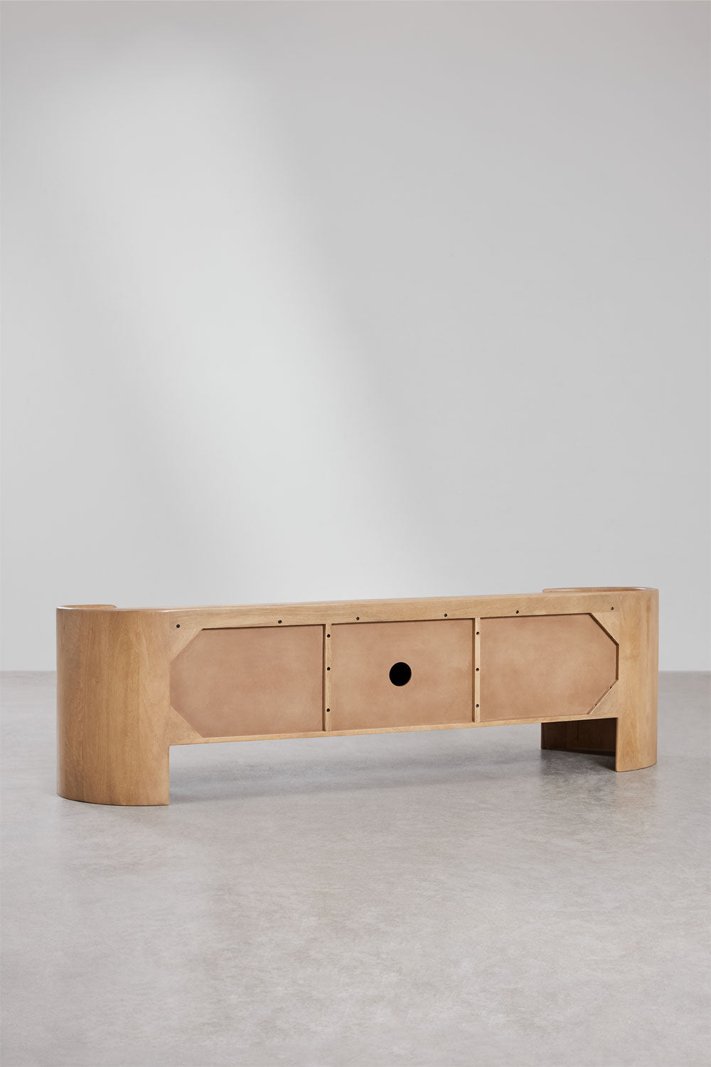Meuble TV 175x45 cm en bois de manguier Sidney