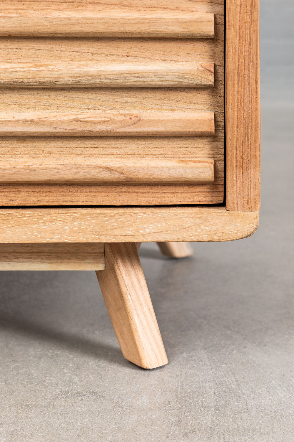 Meuble TV en bois Deleyna
