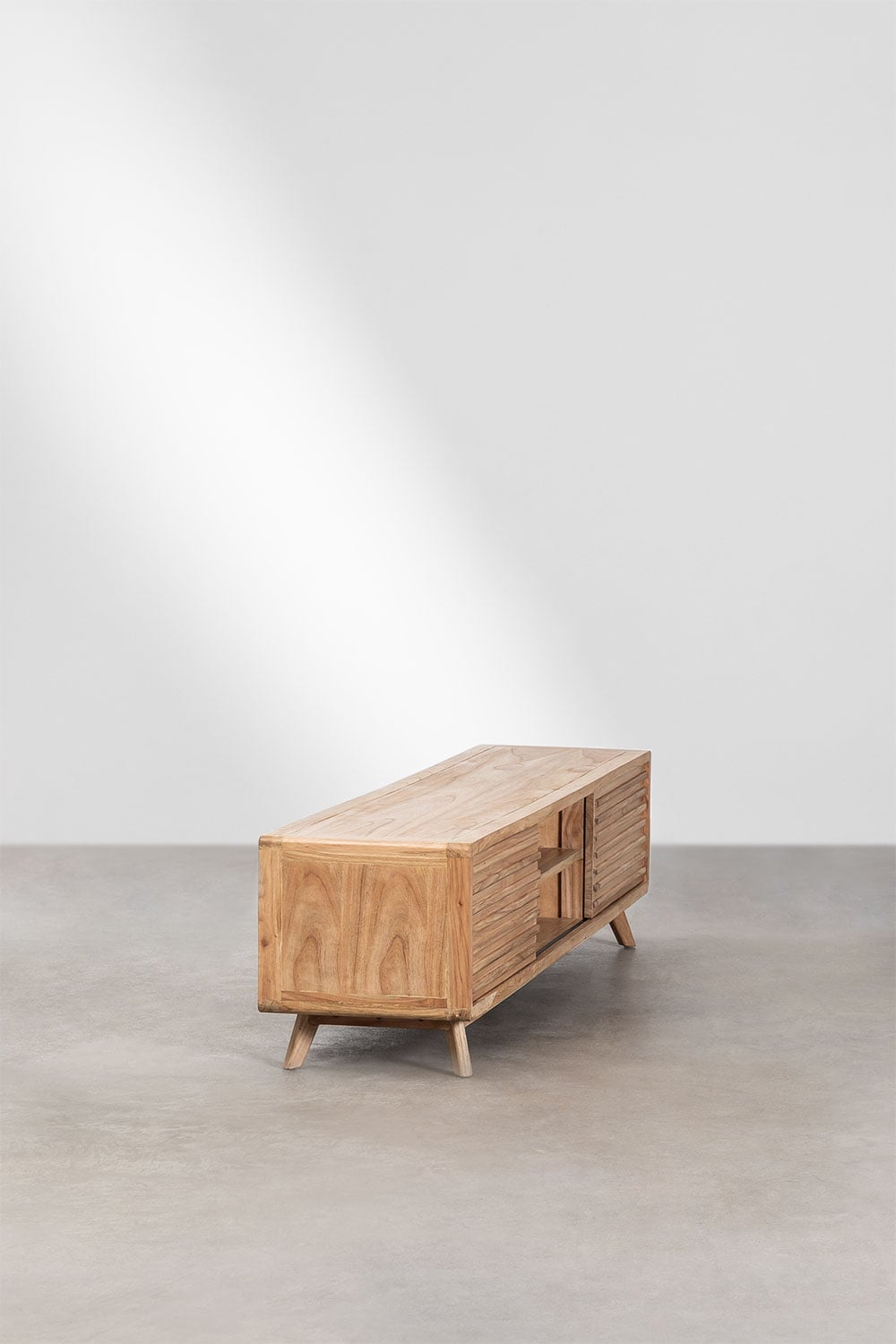 Meuble TV en bois Deleyna