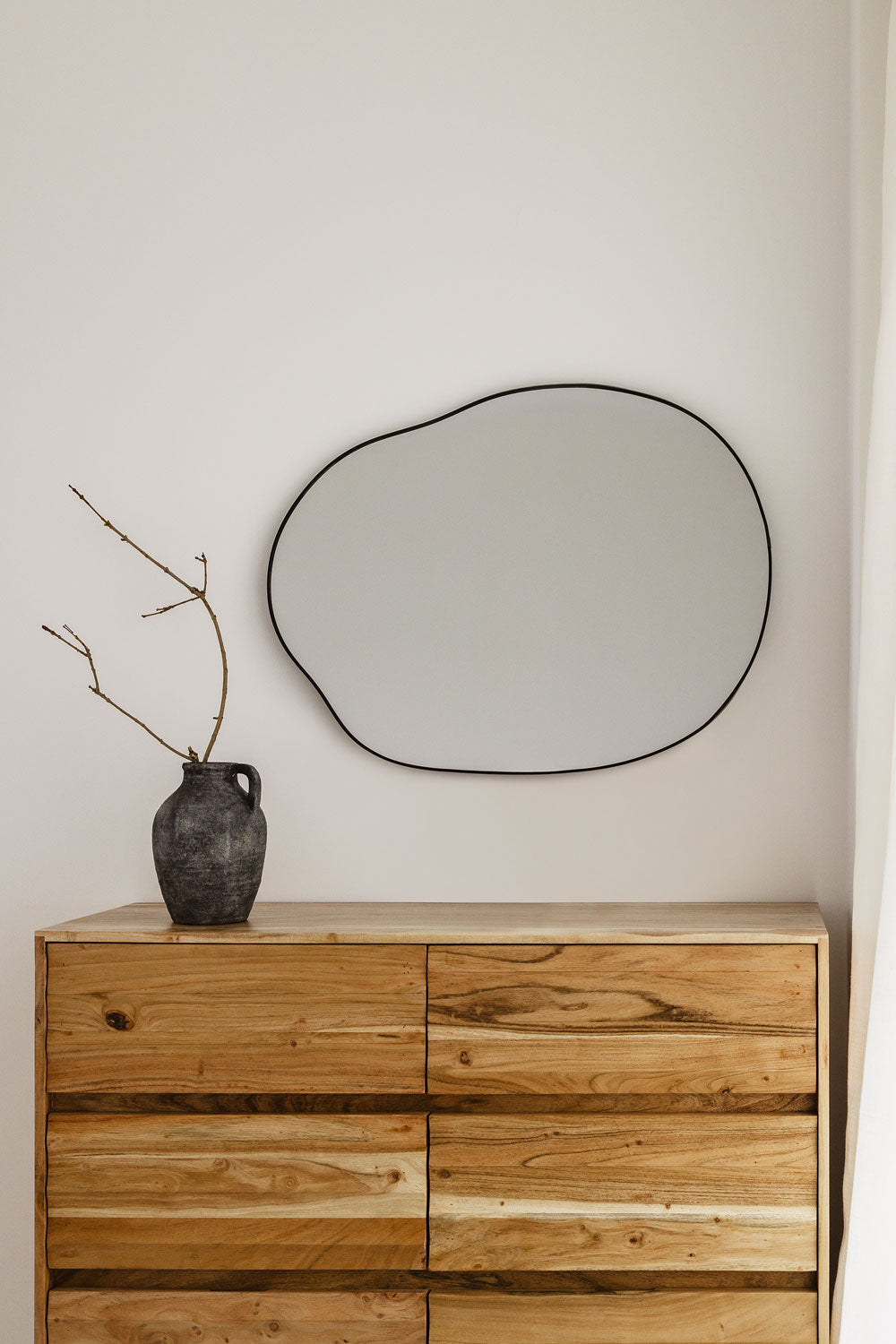 Miroir mural irrégulier 60x80 cm Rudiger