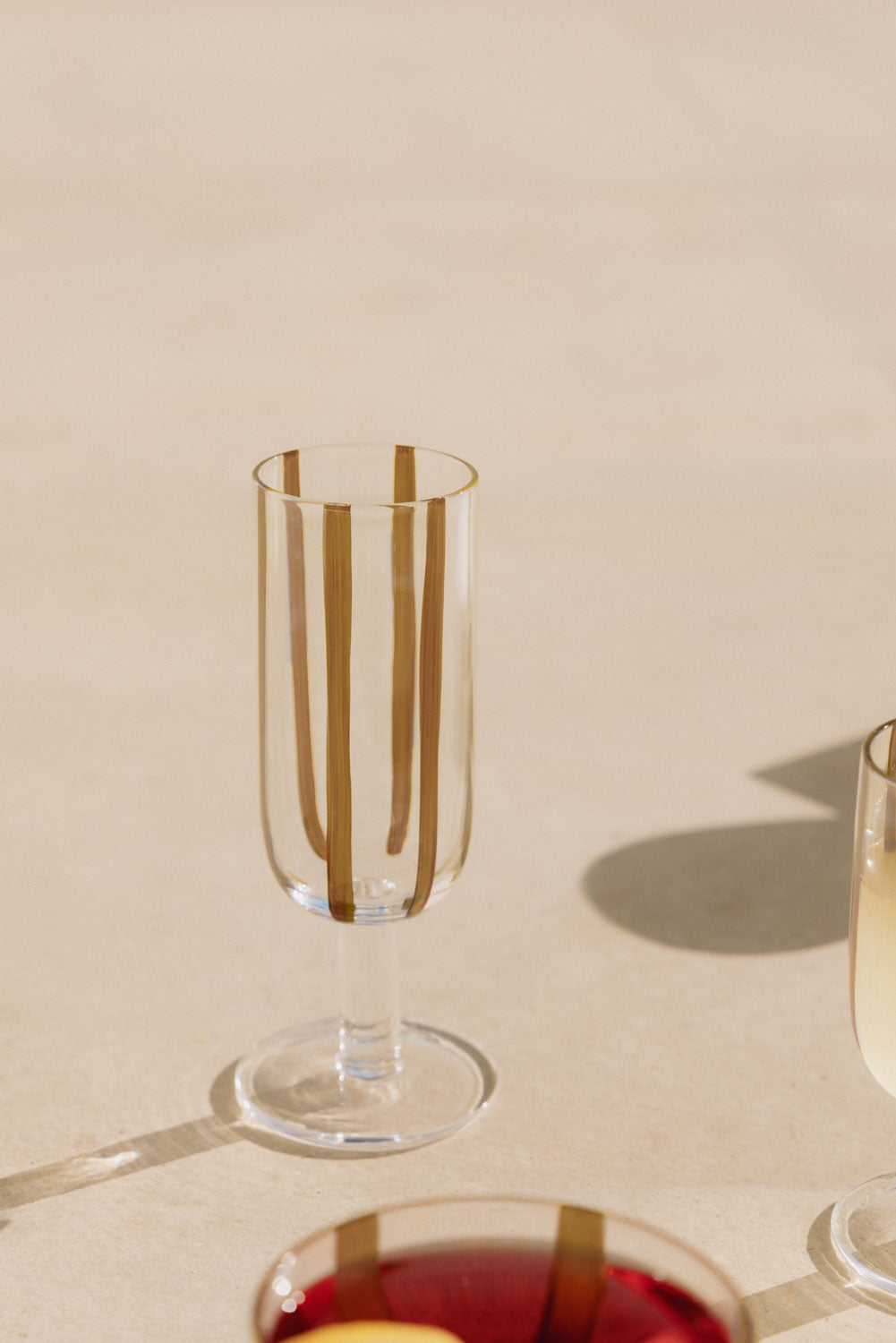 Pack de 4 coupes à champagne 26 cl en verre Jalviana