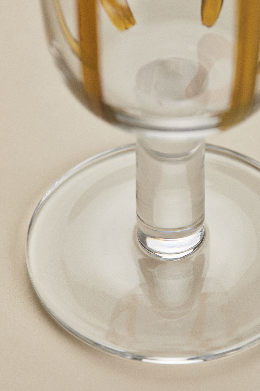 Pack de 4 coupes à champagne 26 cl en verre Jalviana