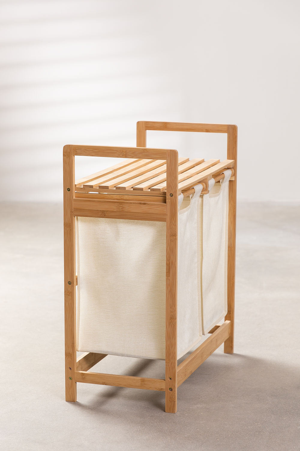 Panier à linge en bambou Joesh