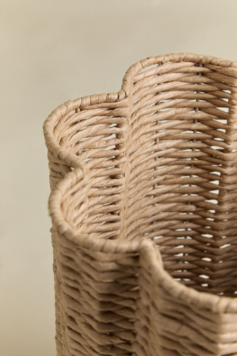 Panier en corde tressée et métal Tadinov