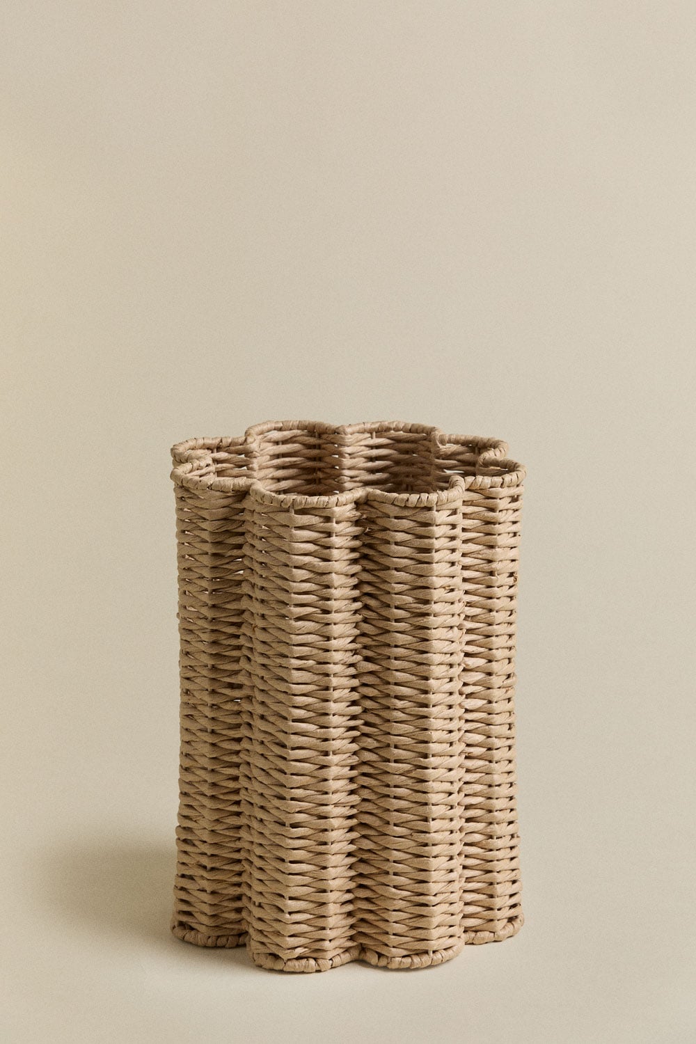 Panier en corde tressée et métal Tadinov
