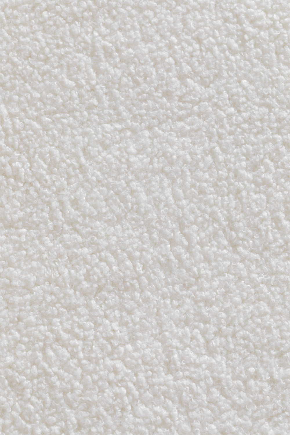 Pouf rond Ø40 cm avec rangement en sherpa Mineyster