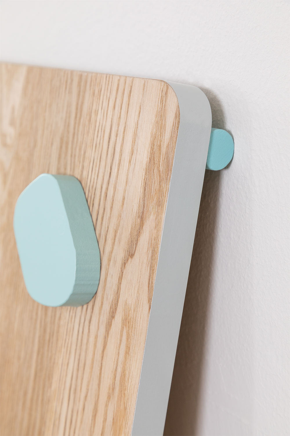 Rampe avec mur d'escalade d'apprentissage en bois Pyqer Colors Kids