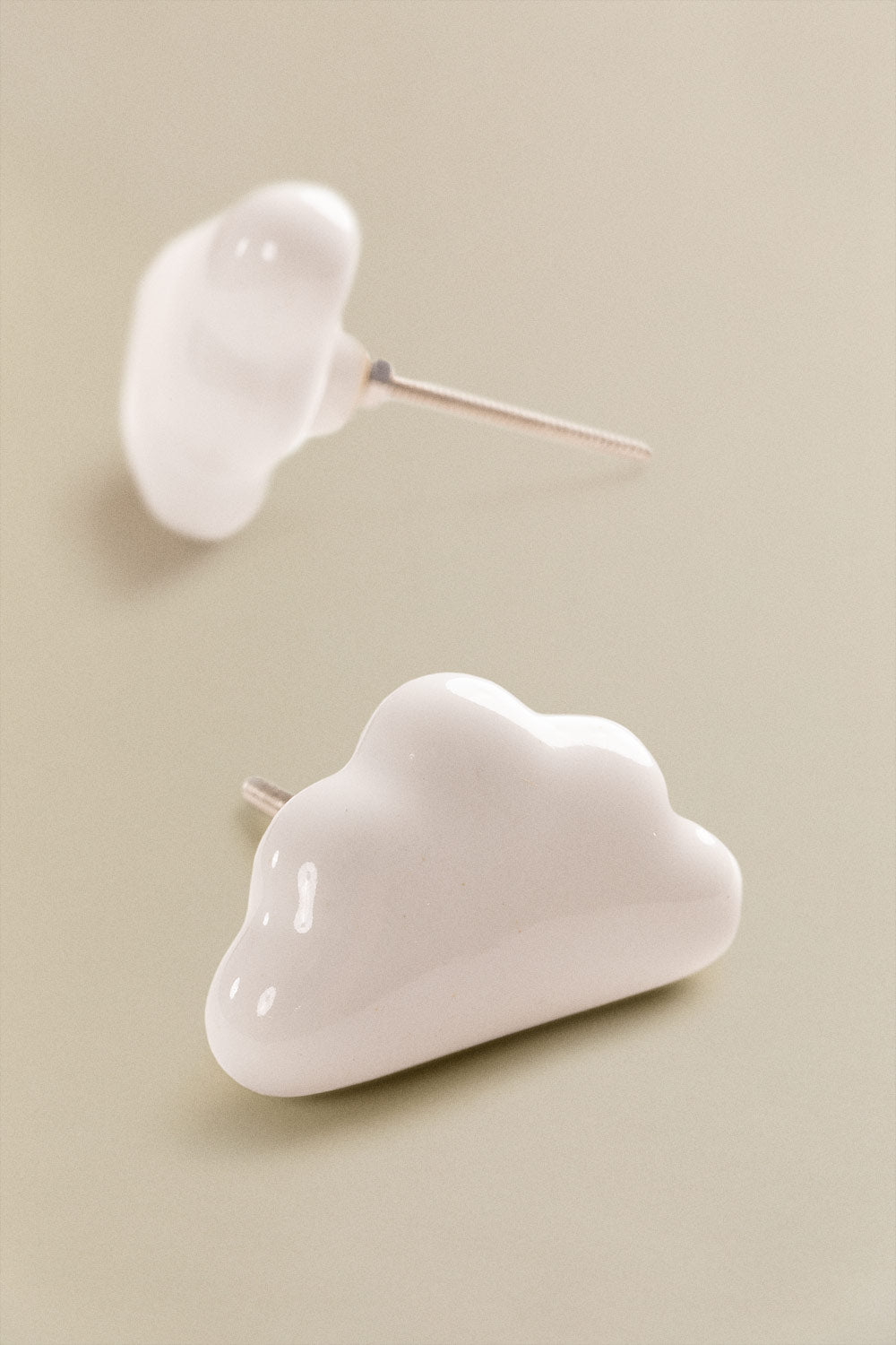 Pack de 2 poignées en céramique Nube Kids
