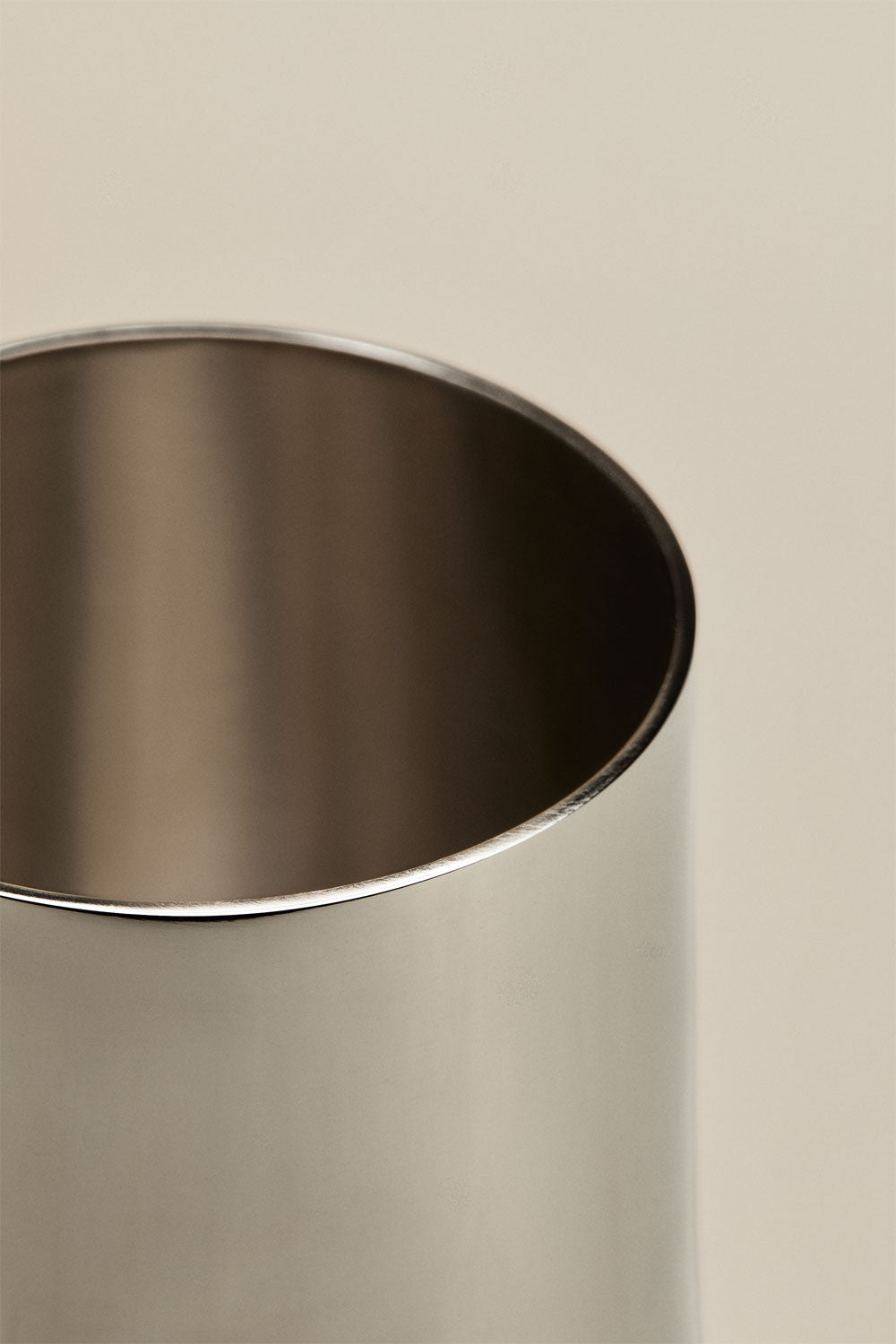 Set de 2 vases en acier inoxydable Padulin