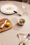 Set de 3 couverts à fromage en marbre et acier inoxydable Calven
