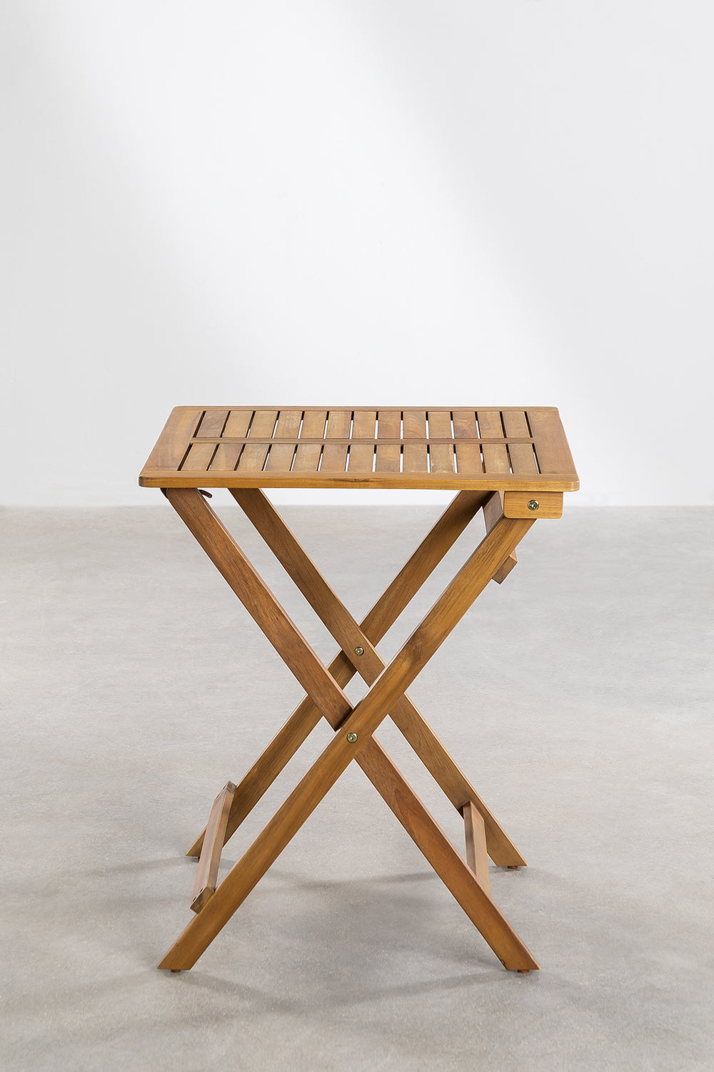 Ensemble table de jardin pliante classique Delawer et 2 chaises 