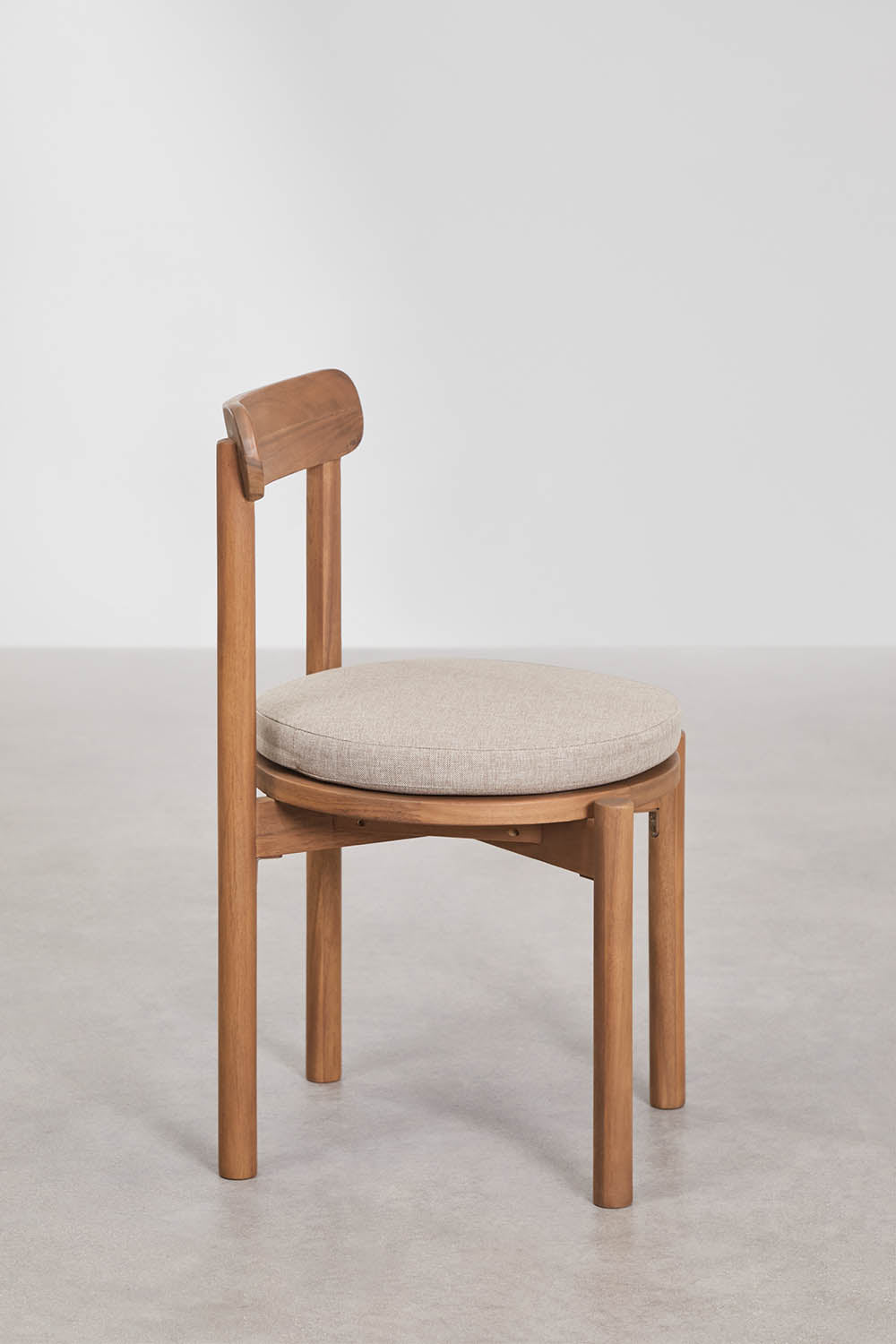 Set de table rectangulaire extensible Duala 250-310x105 cm et 14 chaises de salle à manger en bois d'acacia Nualis