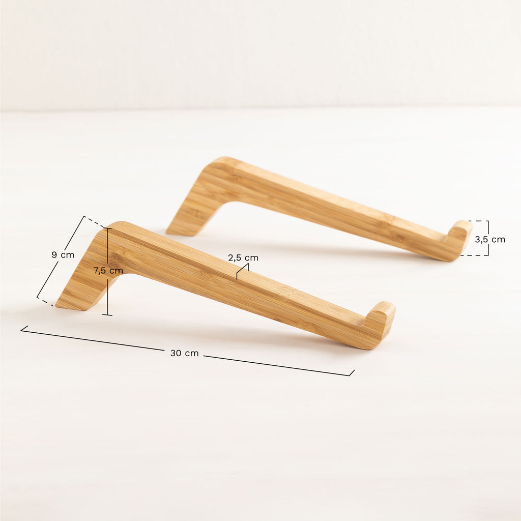 Support pour ordinateur portable en bambou Ukara