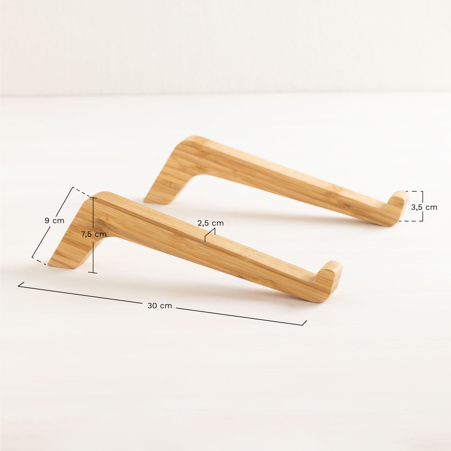Support pour ordinateur portable en bambou Ukara