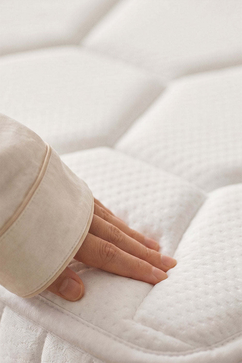 Surmatelas en mousse à mémoire de forme pour matelas Solunai