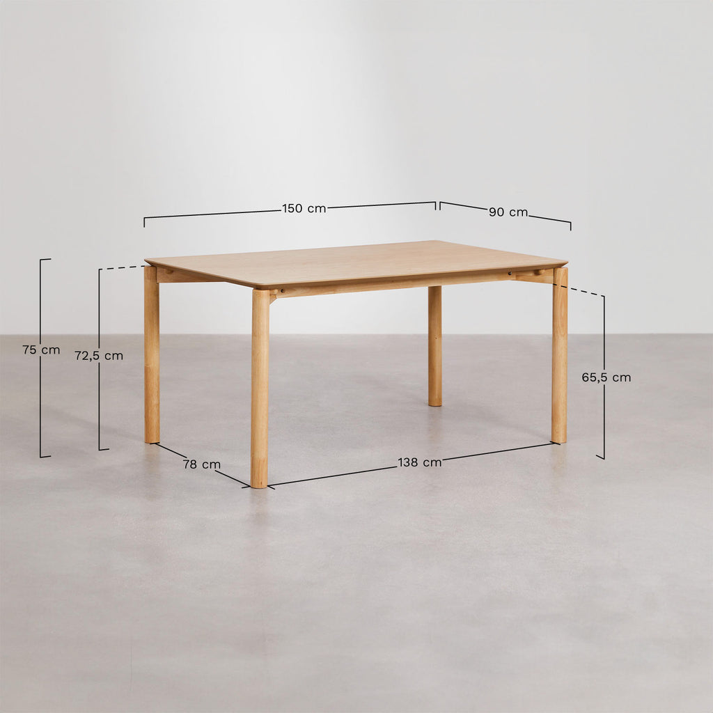 Table à manger Munden en MDF