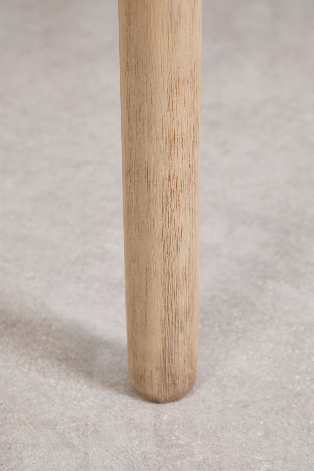 Table à manger extensible 100-160x100 cm en bois d'acacia Karvia