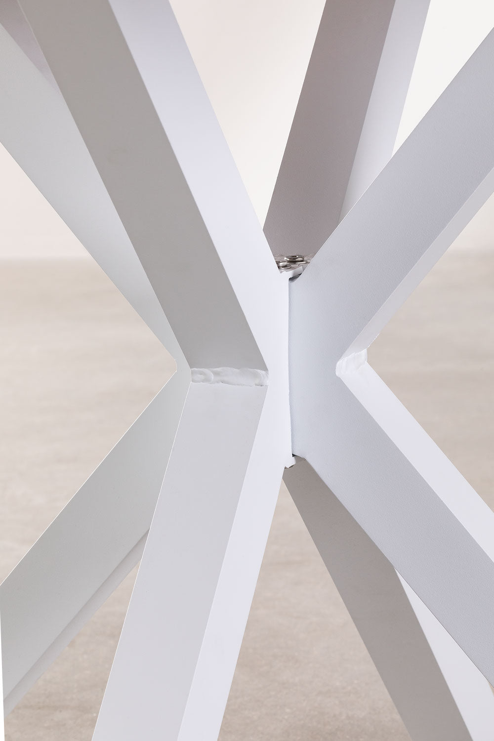 Table de jardin carrée 90x90 cm en bois d'eucalyptus et aluminium Archer