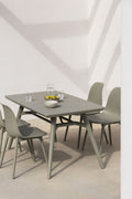 Table de jardin rectangulaire 135x80 cm en polypropylène Scand