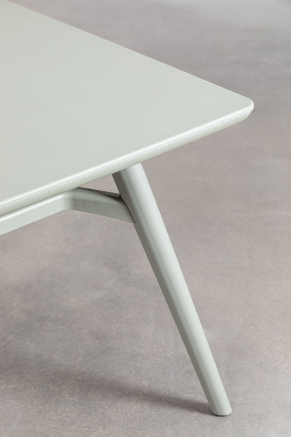 Table de jardin rectangulaire 135x80 cm en polypropylène Scand