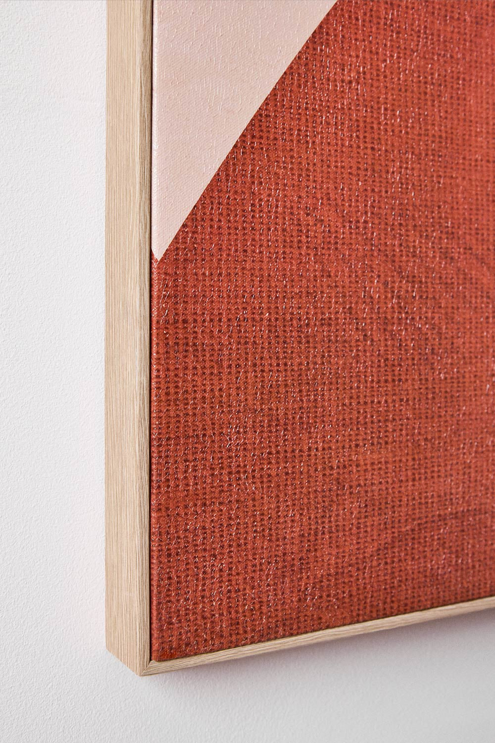 Tableau décoratif 100x120 cm avec texture de plâtre Enara