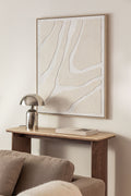 Tableau décoratif 80x100 cm avec texture textile Gavina