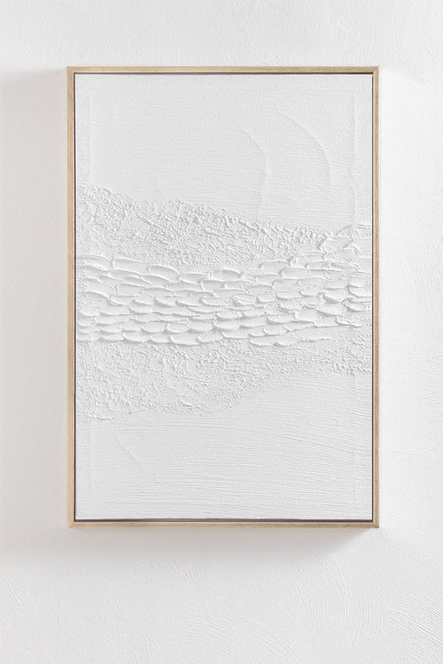 Cadre décoratif 60x90 cm en relief en plâtre Usclat