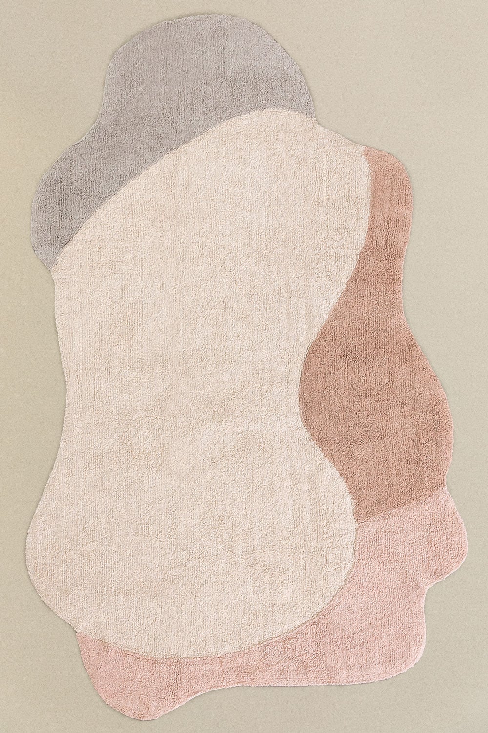 Tapis irrégulier 145x245 cm en coton Suria
