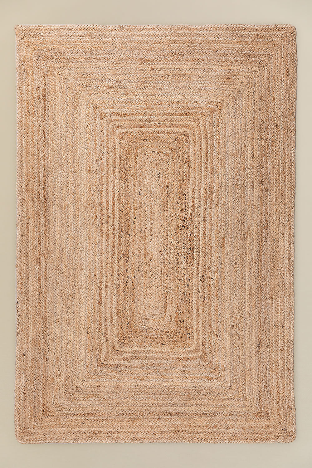Tapis rectangulaire en jute Tempo