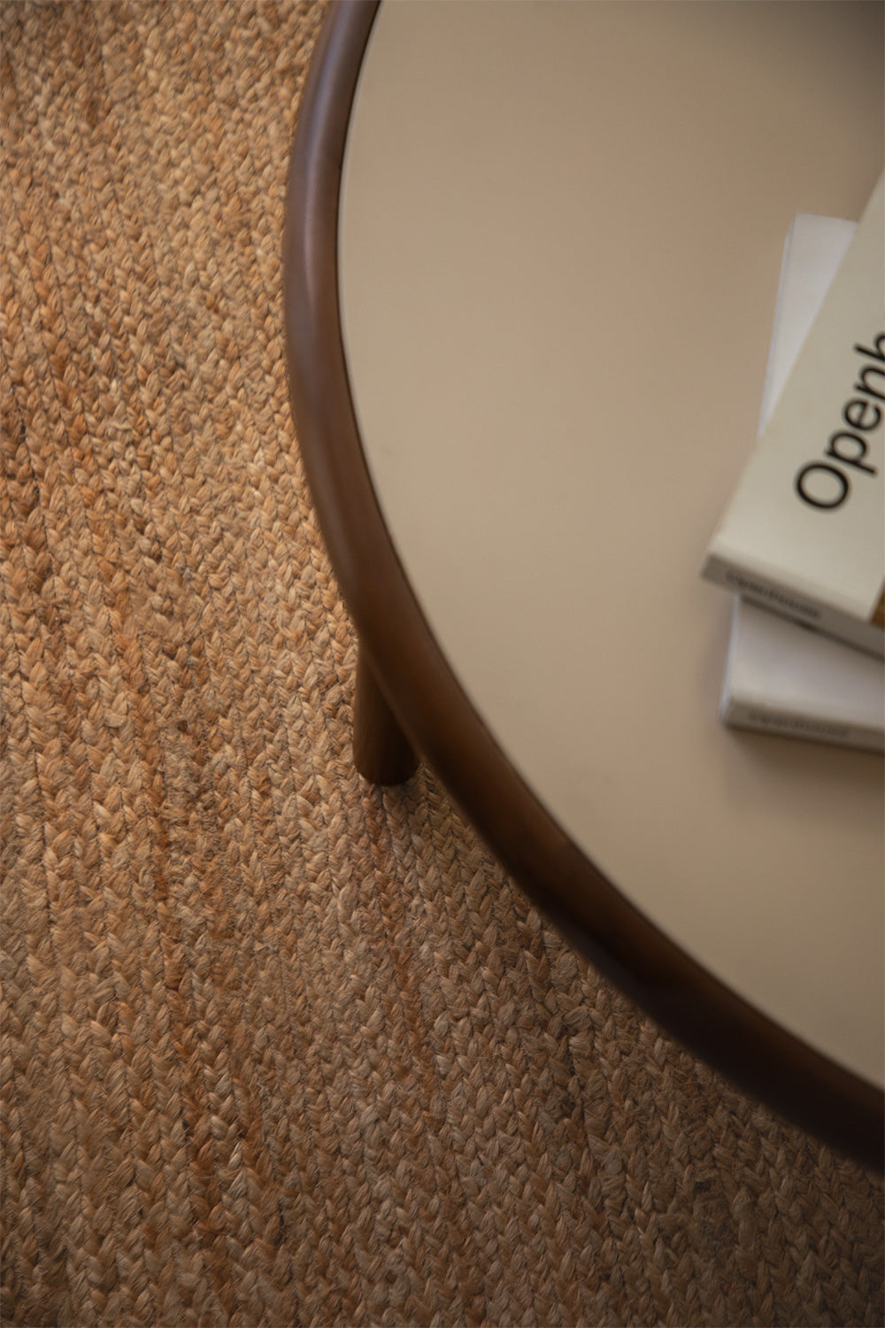 Tapis rectangulaire en jute Tempo