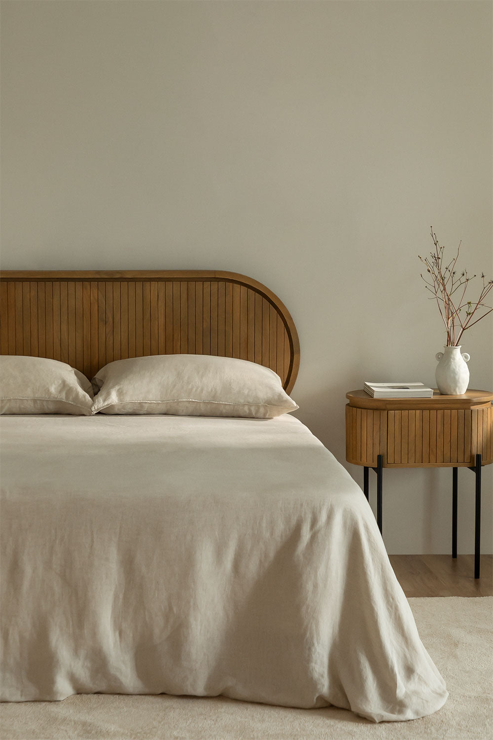 Tête de lit pour lit de 150 cm en manguier Analis
