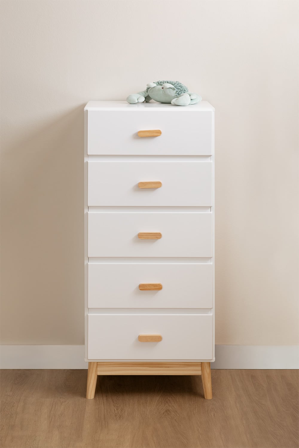 Commode en MDF et bois de pin Tom Kids