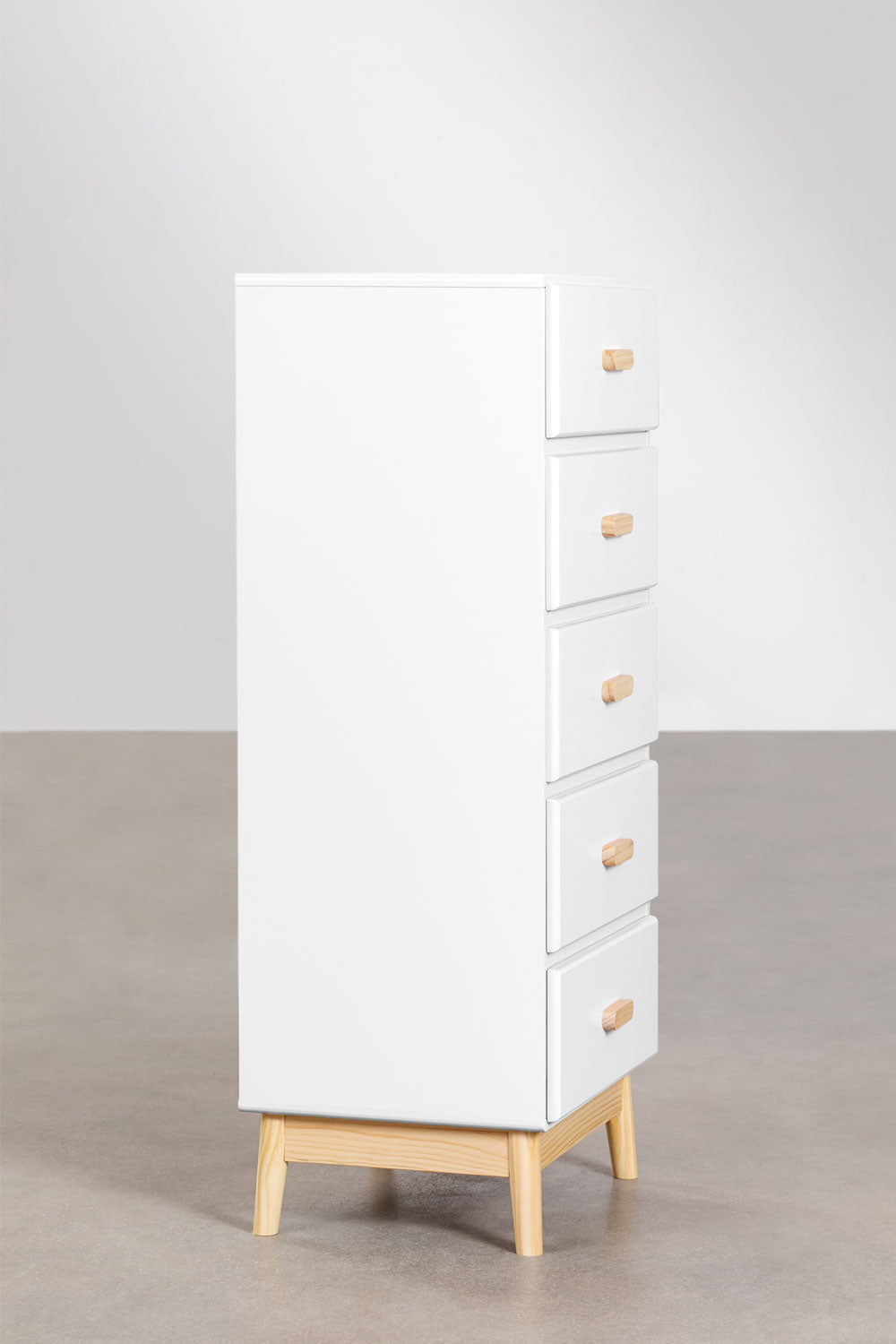 Commode en MDF et bois de pin Tom Kids