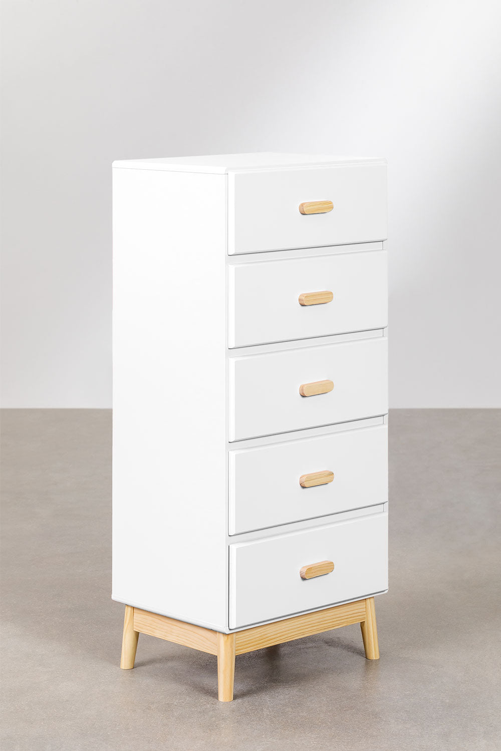 Commode en MDF et bois de pin Tom Kids