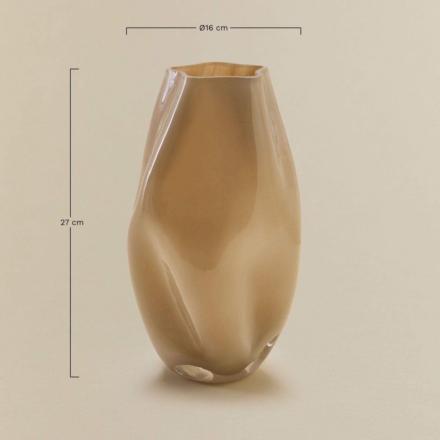Vase en verre Drely