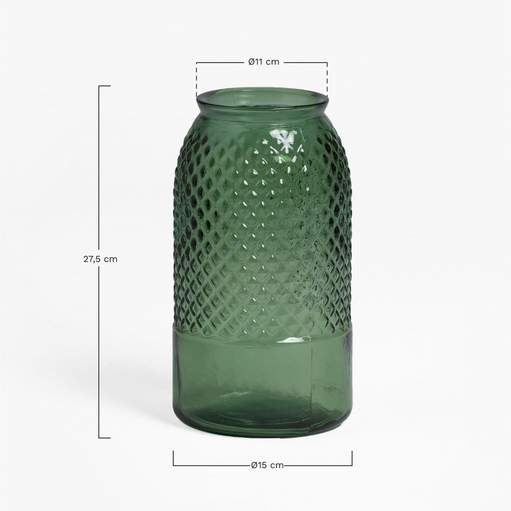 Vase en verre Dinte