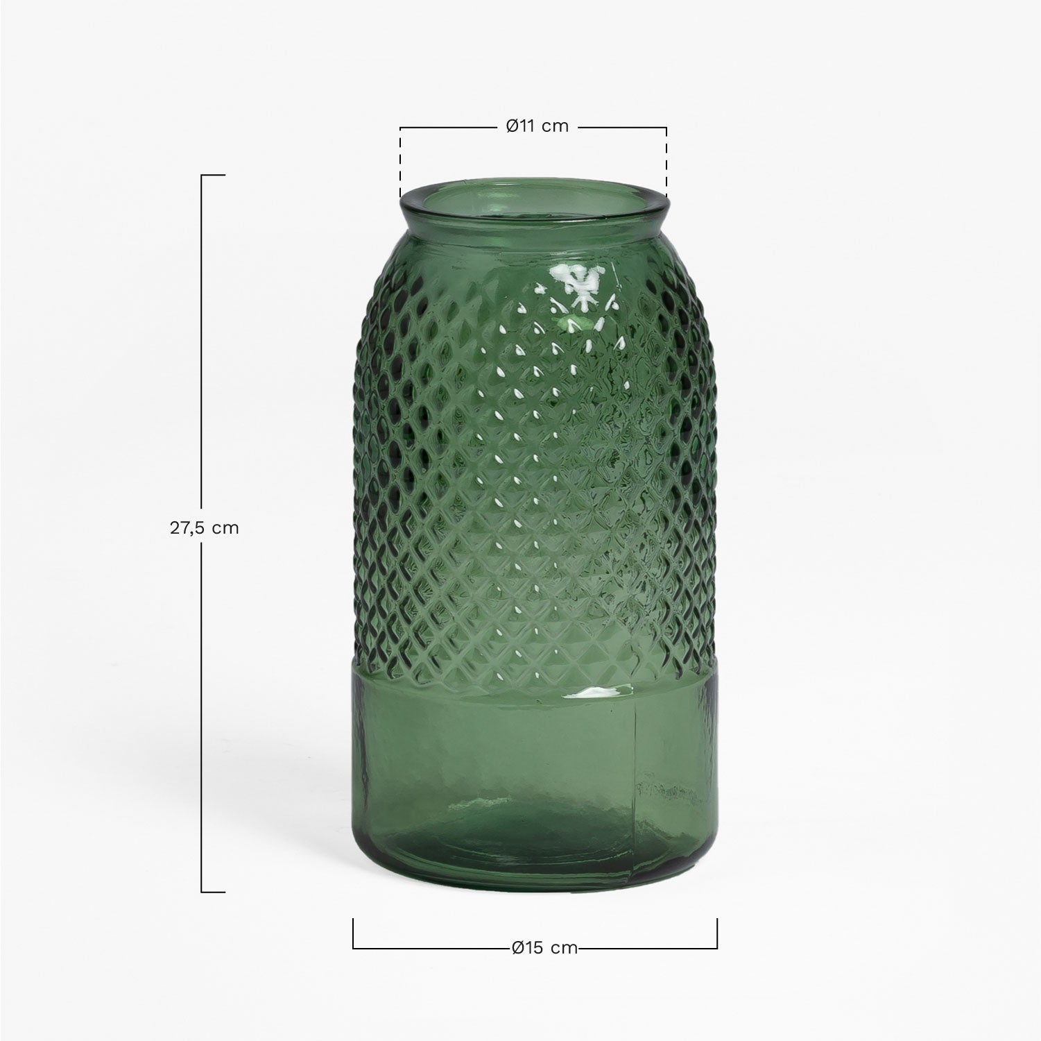 Vase en verre Dinte