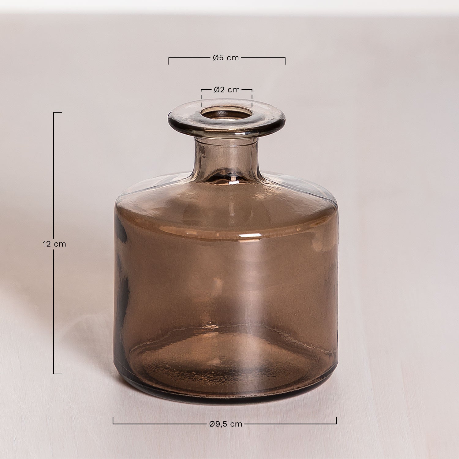 Vase en verre Pussa