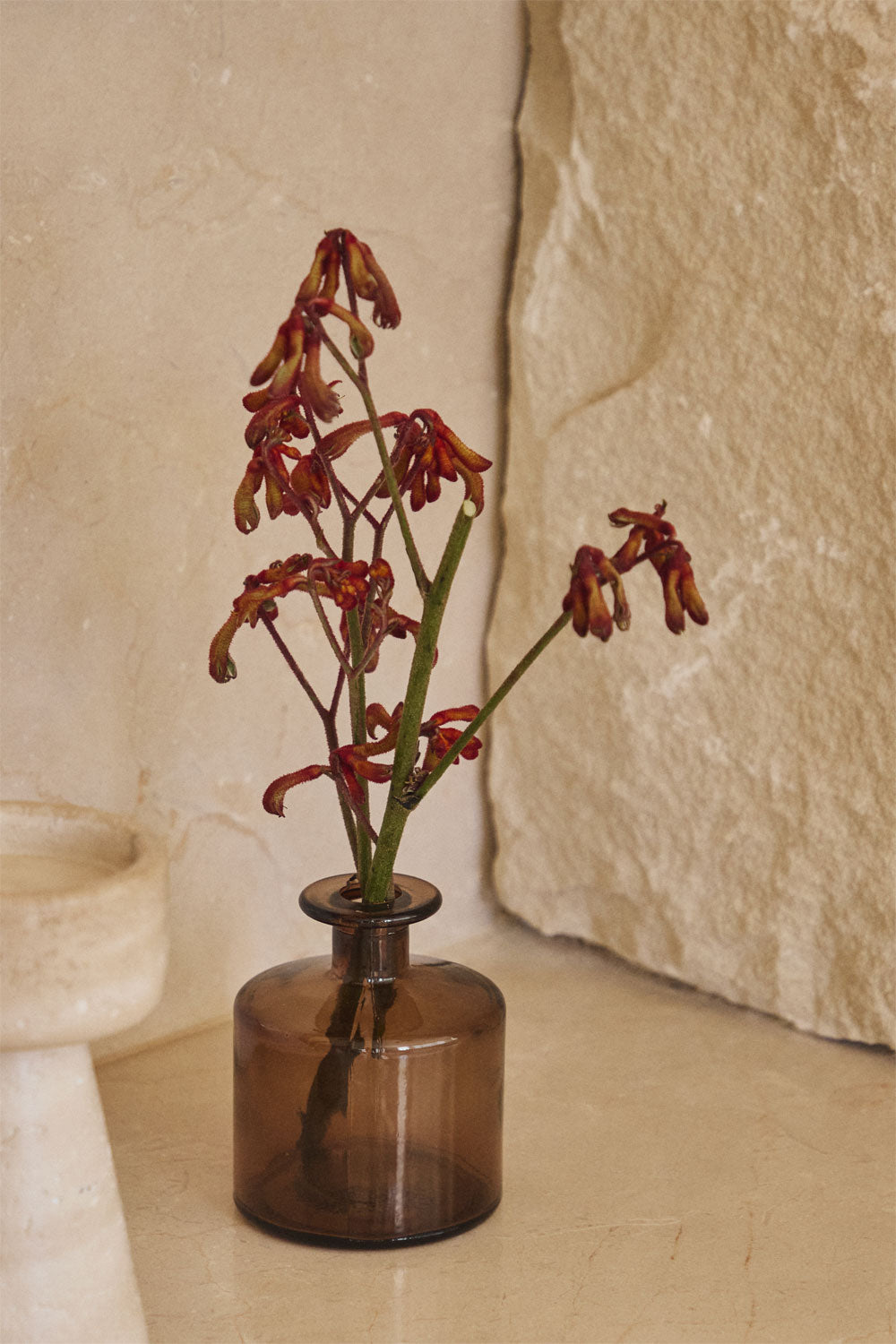 Vase en verre Pussa